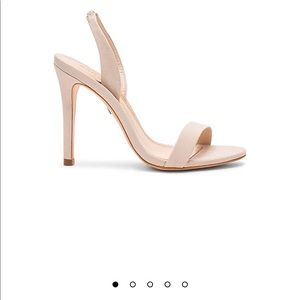 Schulz Nude Slingback Heels